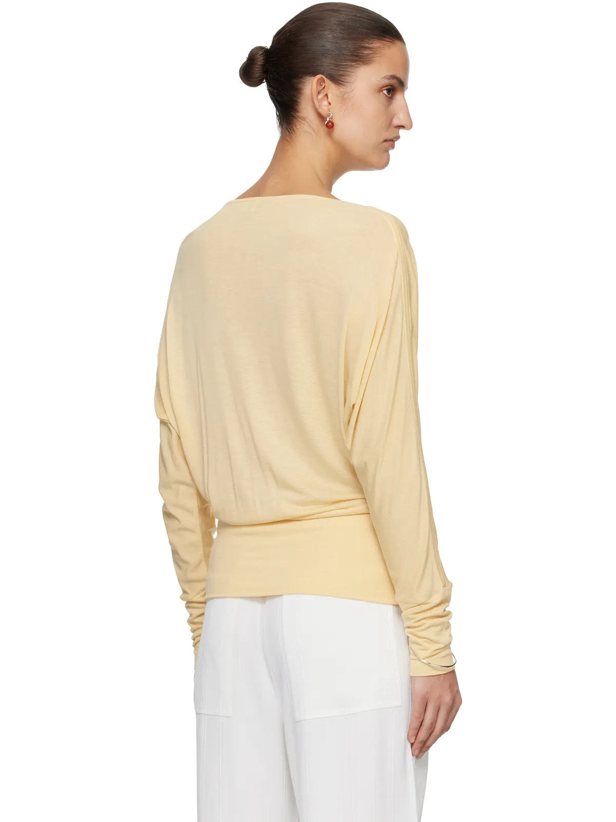 TOTEME Boatneck Jersey Tシャツ - 画像3