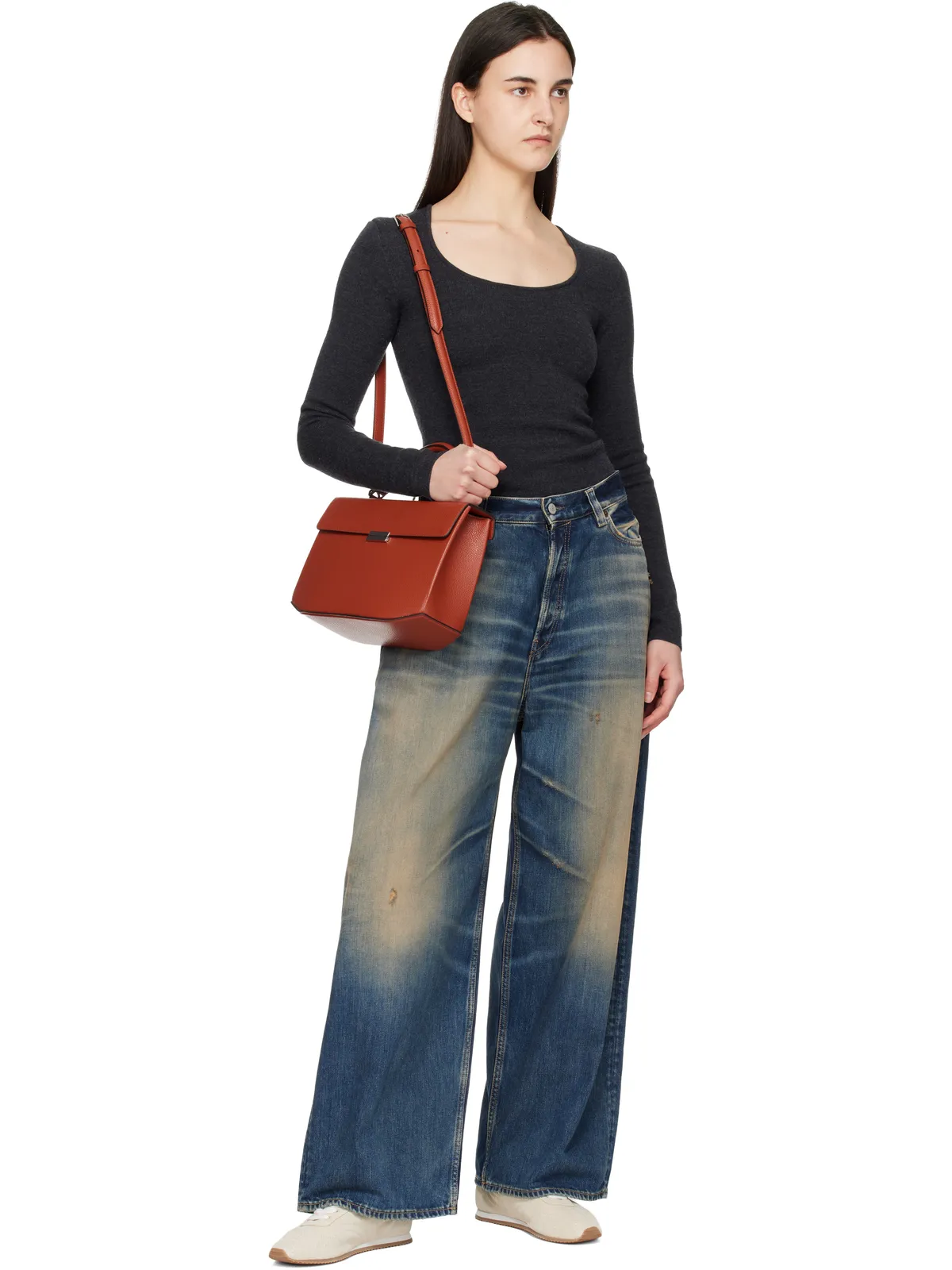 TOTEME Flex スエード スニーカー - 画像5