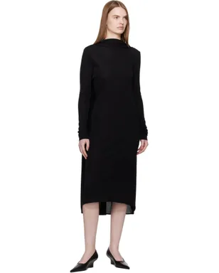 TOTEME ブラック Sharp ナッパ ウェッジ ヒール - サムネイル5