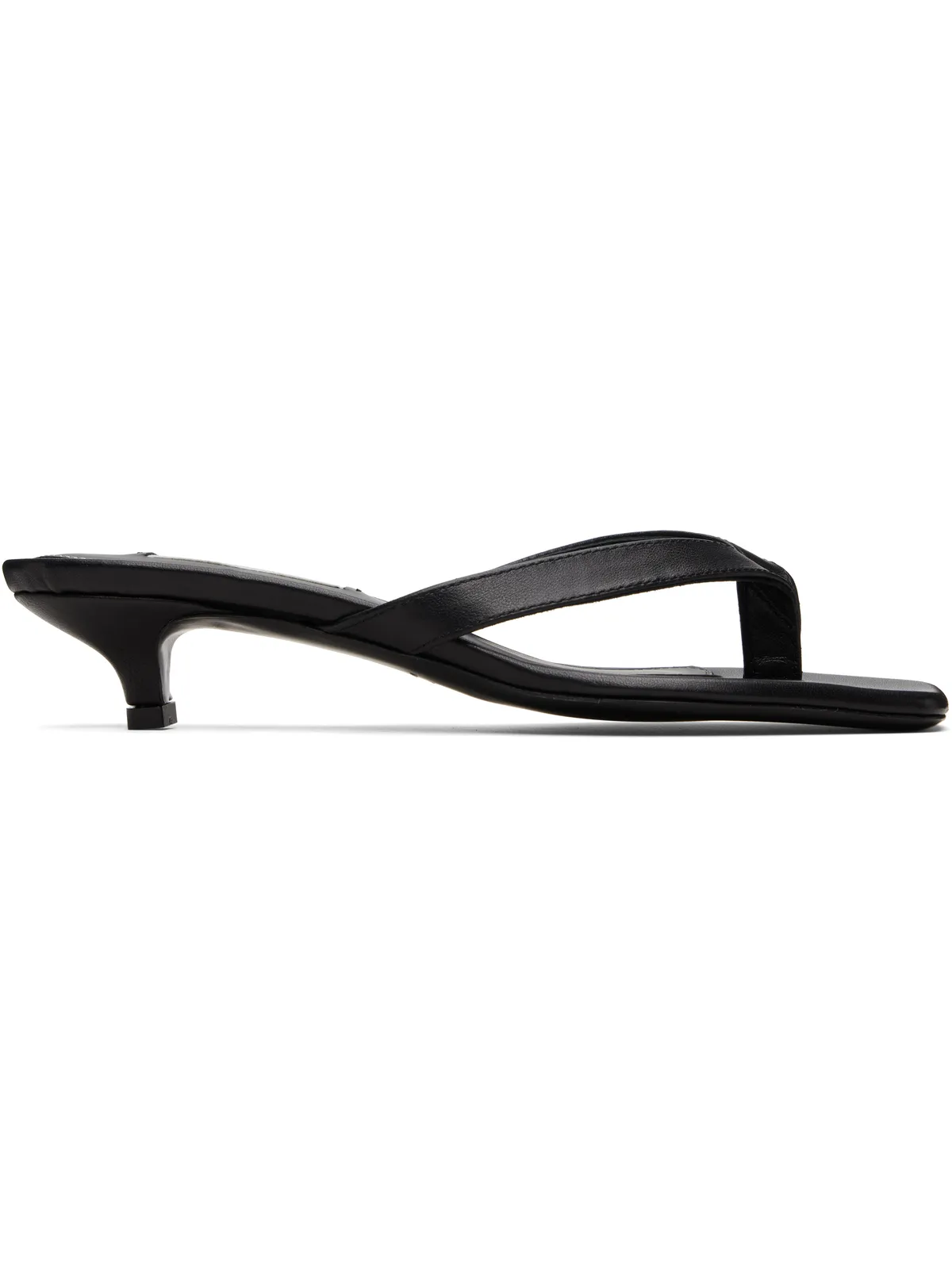 TOTEME Flip Flop レザー ヒールサンダル - 画像1