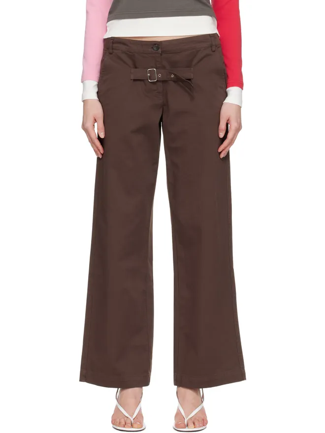 Gimaguas Gimaguas ベルト トラウザーズの商品画像