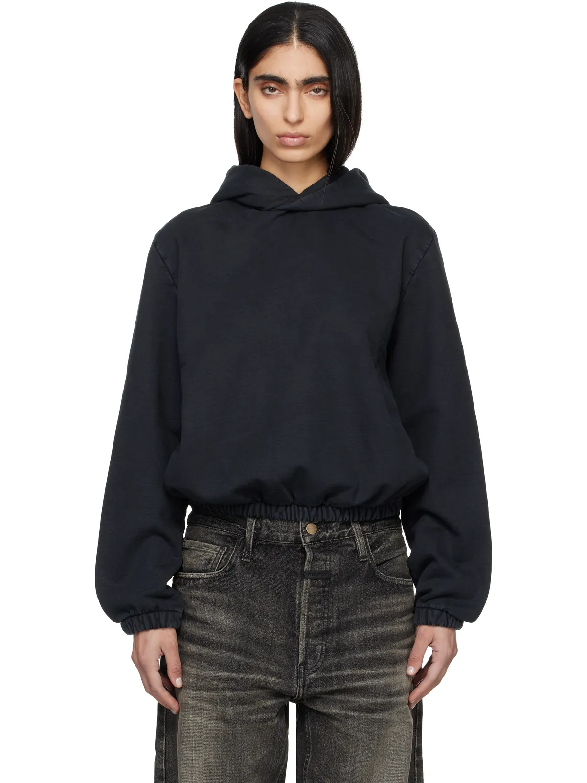 Fear of God Sunfaded Classic Half Raglan フリース フーディ - 画像1