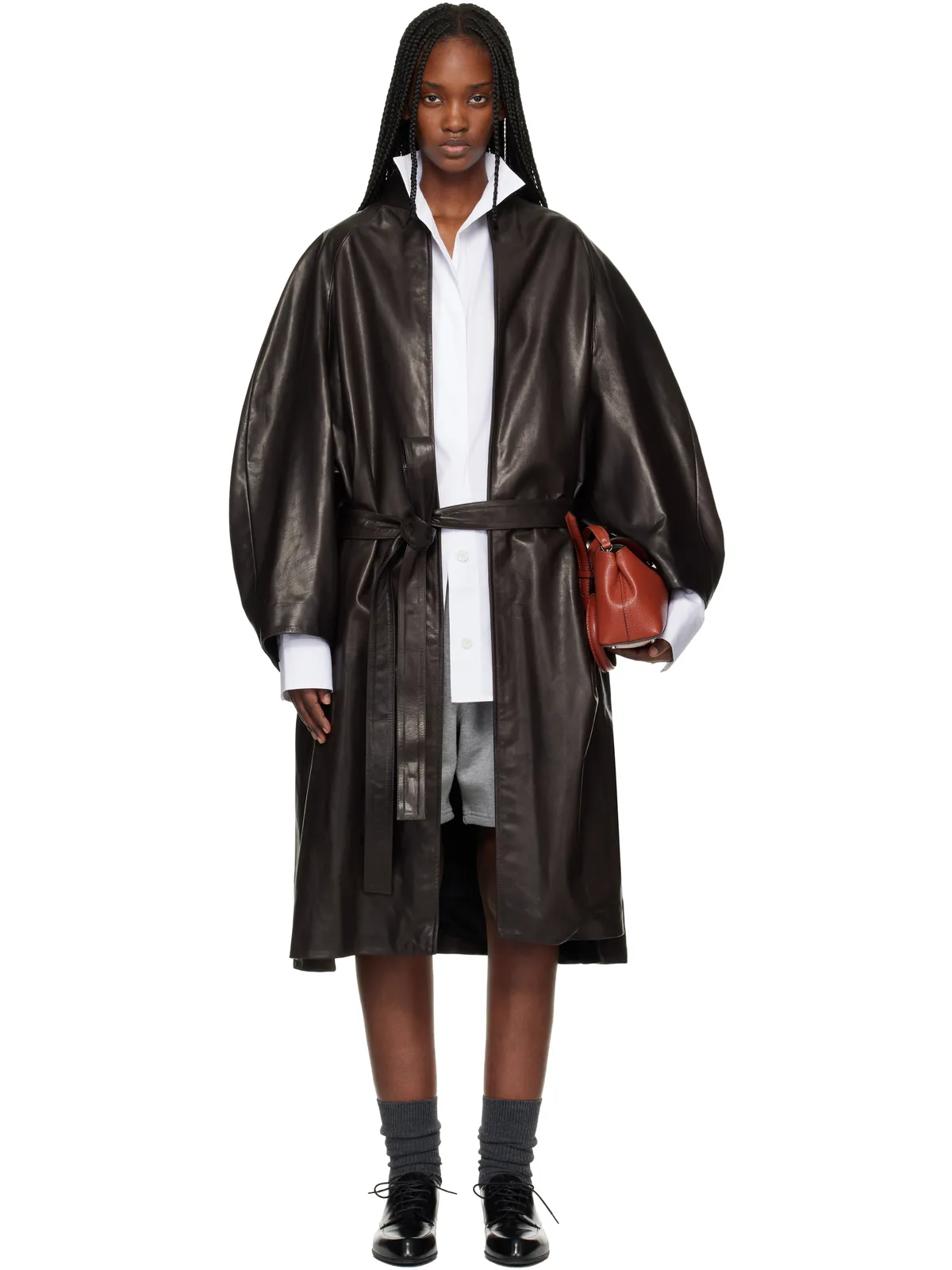 Fear of God ベルト レザーコート - 画像1