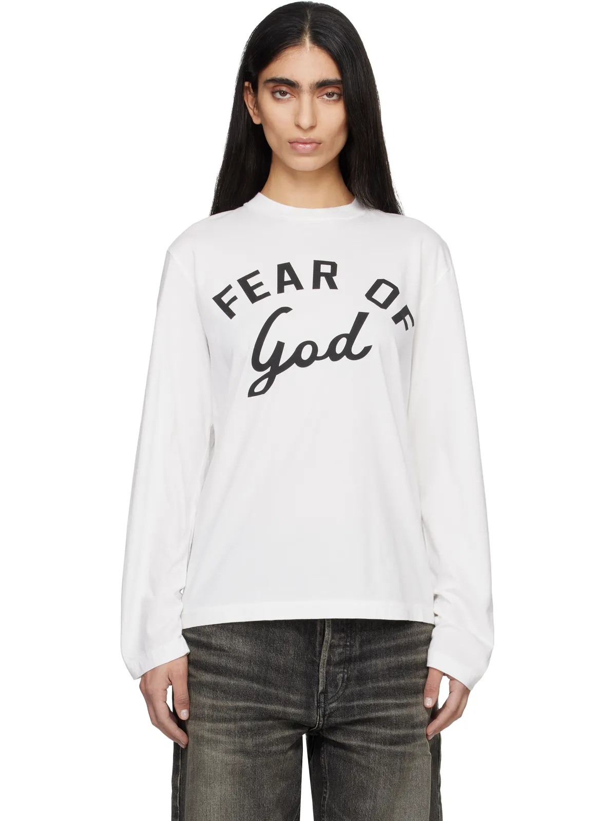 Fear of God Varsity 長袖Tシャツ - 画像1