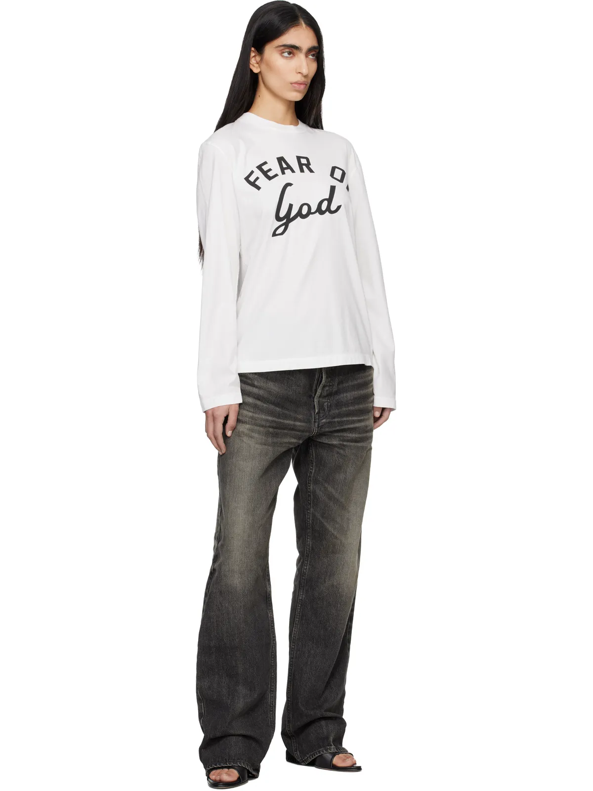 Fear of God Varsity 長袖Tシャツ - 画像4