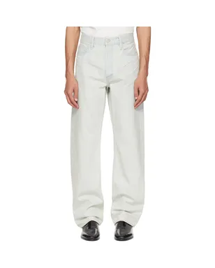 Fear of God ブリーチ ウォッシュ ファイブポッケット ストレートジーンズ - サムネイル1