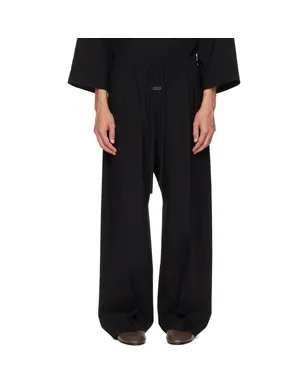 Fear of God コットン ウール オックスフォード ワイドレッグ ドローストリング パンツ - サムネイル1