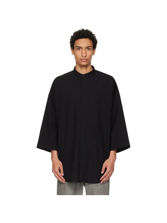Fear of God Fear of God コットン ウール オックスフォード リラックス 半袖シャツの商品画像