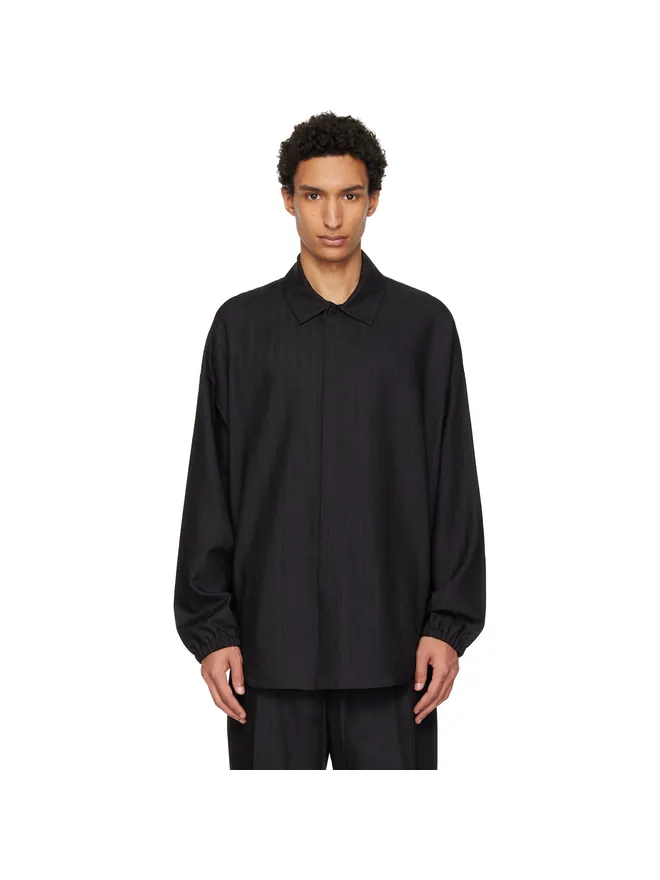 Fear of God Fear of God ストライプ ウール エラスティックカフ シャツの商品画像