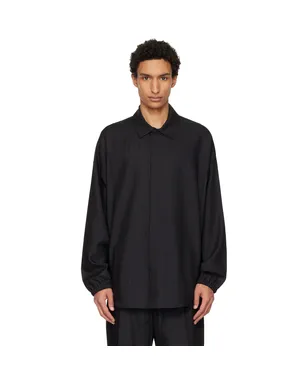 Fear of God ストライプ ウール エラスティックカフ シャツ - サムネイル1