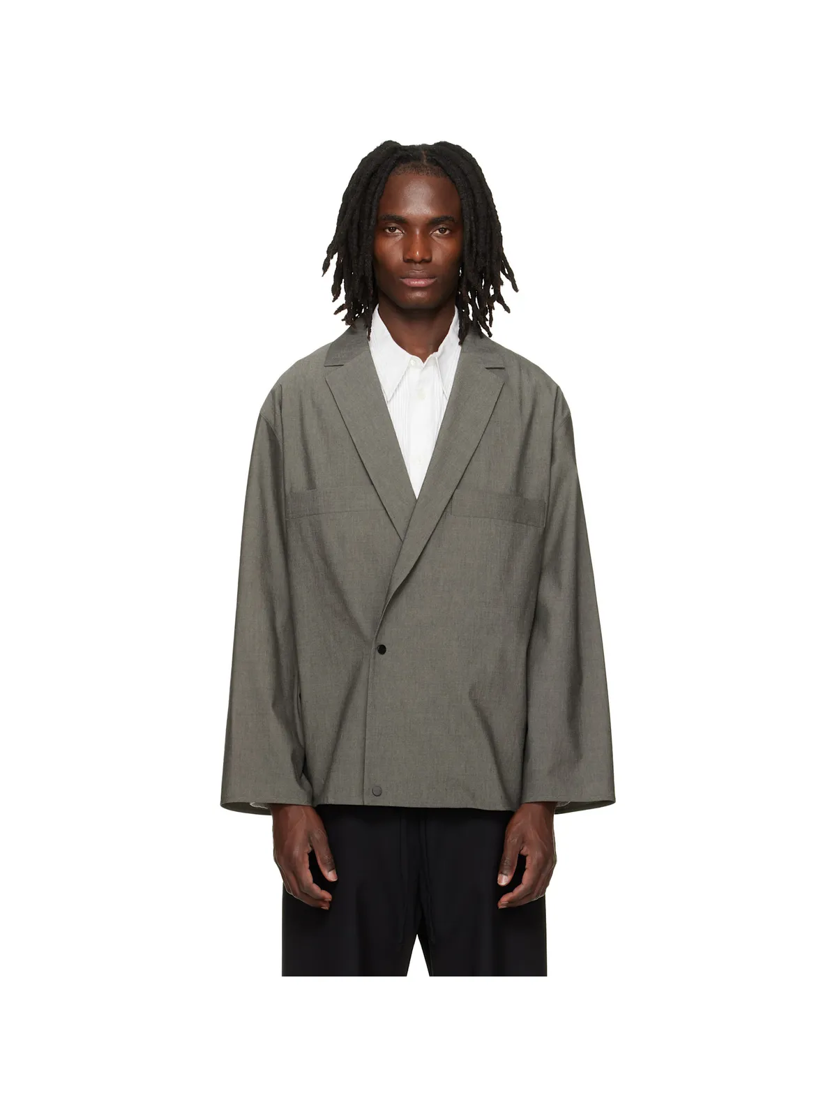 Fear of God Cotton Wool Oxford Shirt テーラードジャケット - 画像1