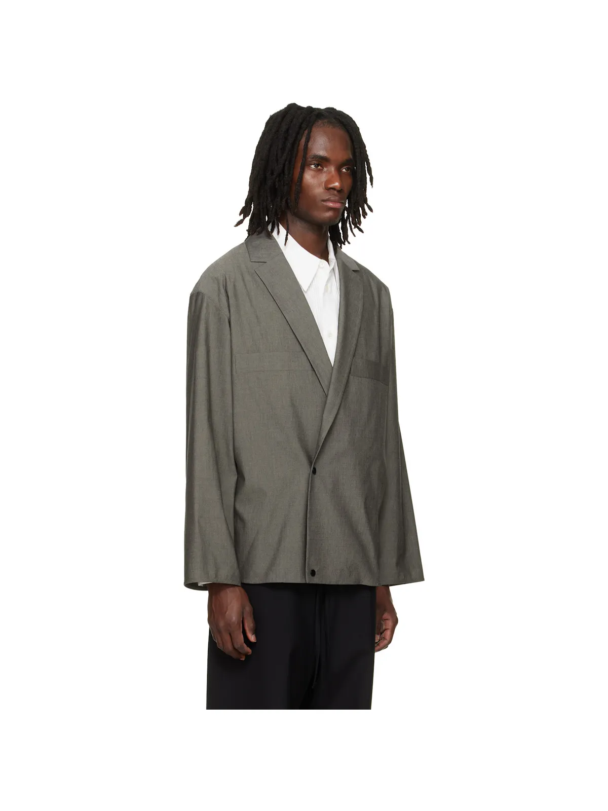 Fear of God Cotton Wool Oxford Shirt テーラードジャケット - 画像2