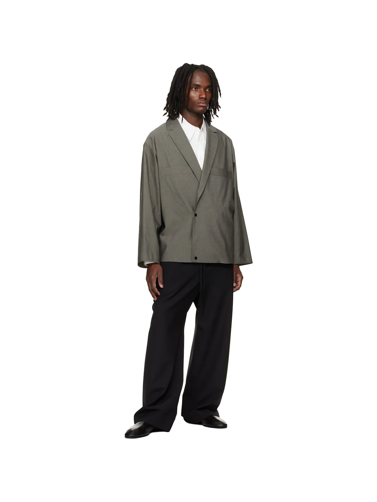 Fear of God Cotton Wool Oxford Shirt テーラードジャケット - 画像4