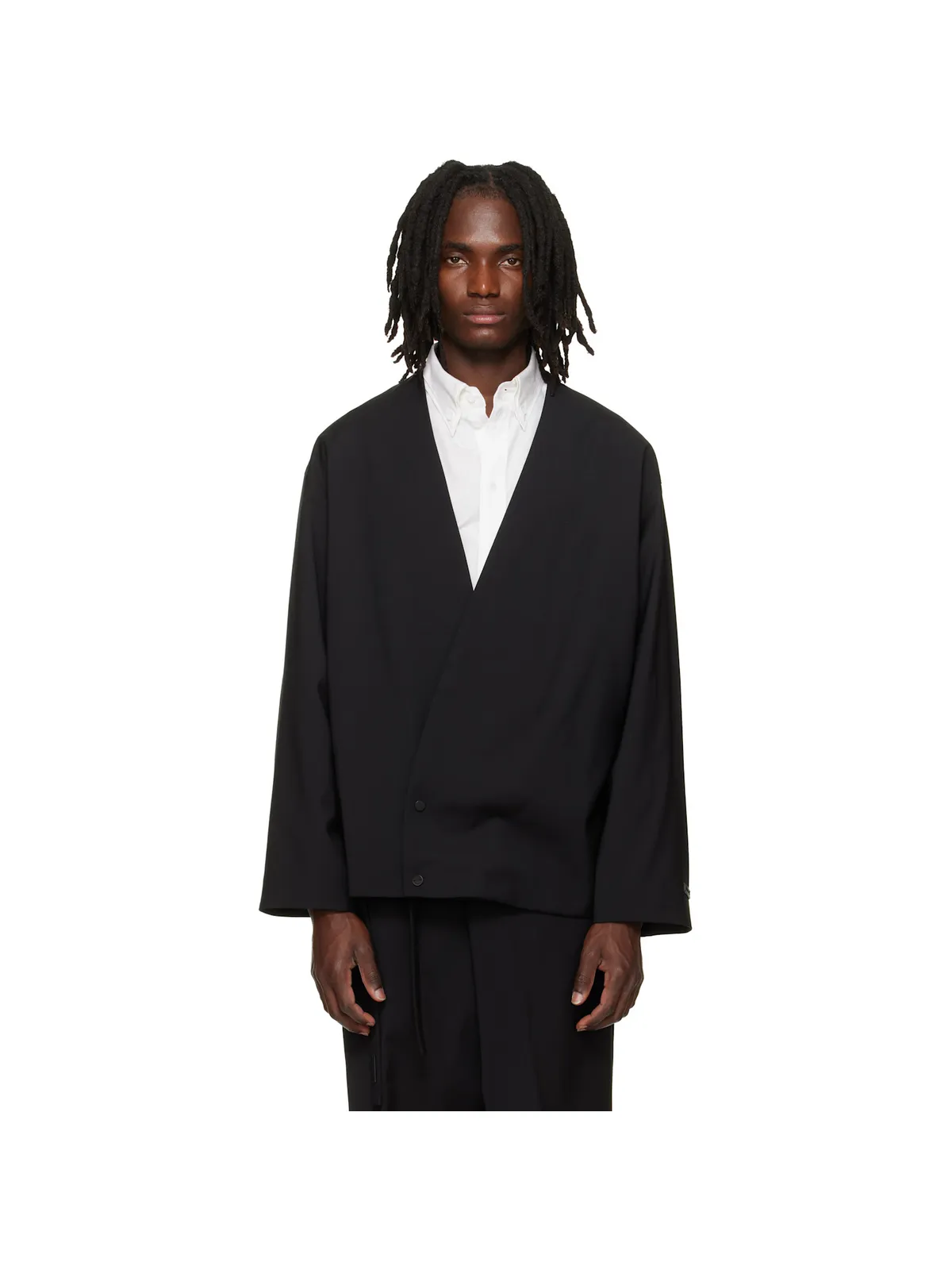 Fear of God Easy Care Wool Relaxed Lapelless テーラードジャケット - 画像1