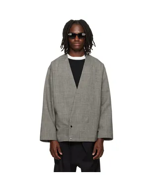 Fear of God Relaxed Cropped Lapelless テーラードジャケット - サムネイル1
