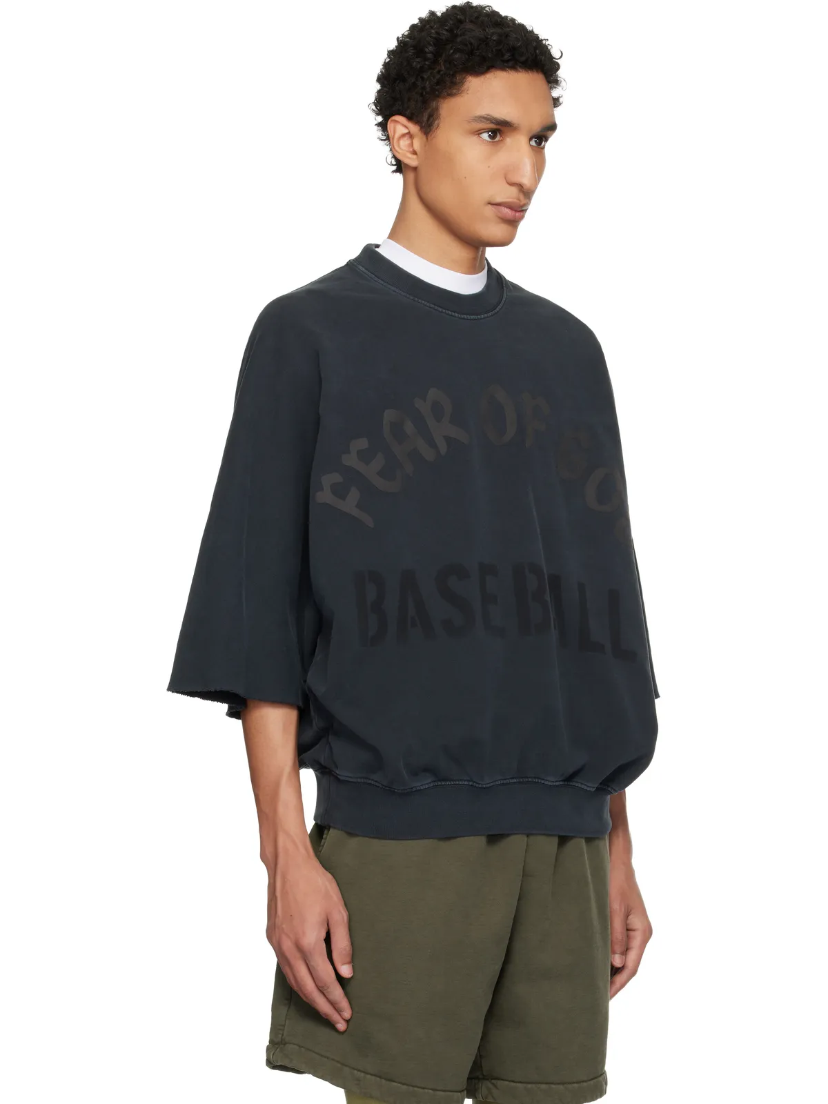 Fear of God 'Baseball' Cut Sleeve スウェットシャツ - 画像2