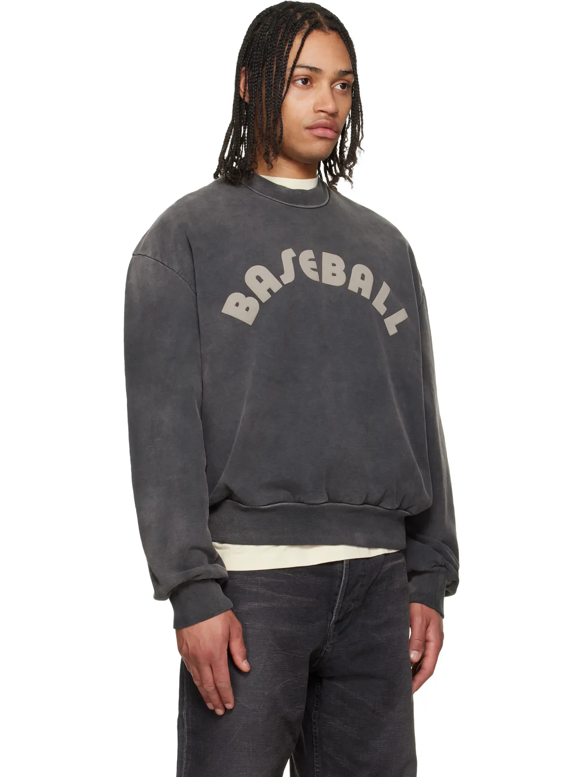 Fear of God 'Baseball' Classic Half Raglan スウェットシャツ - 画像2