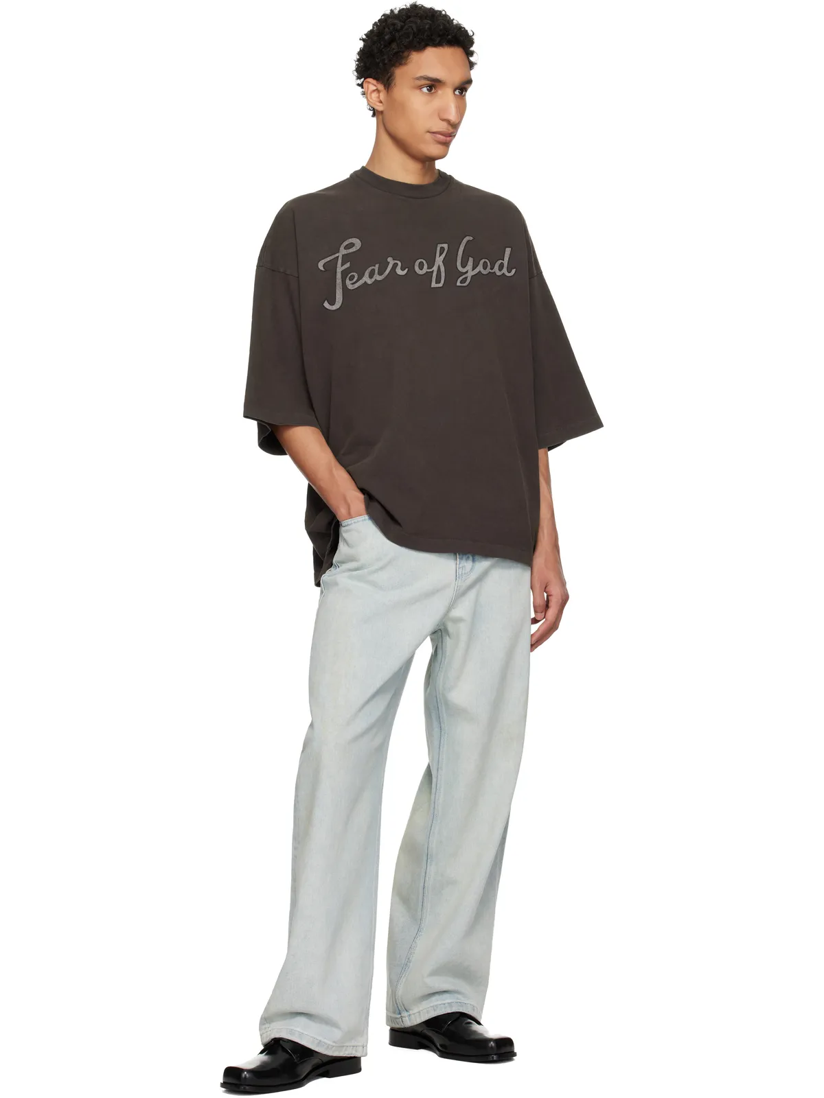 Fear of God 'Fear Of God 43' 半袖Tシャツ - 画像4