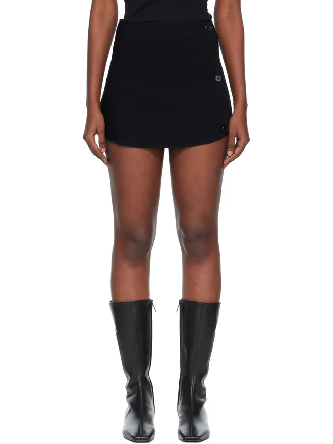 Courrèges Courrèges Oblique Buttoned ニット ミニ スコートの商品画像