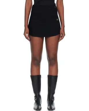 Courrèges Oblique Buttoned ニット ミニ スコート - サムネイル1