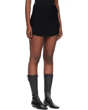 Courrèges Oblique Buttoned ニット ミニ スコート - サムネイル2
