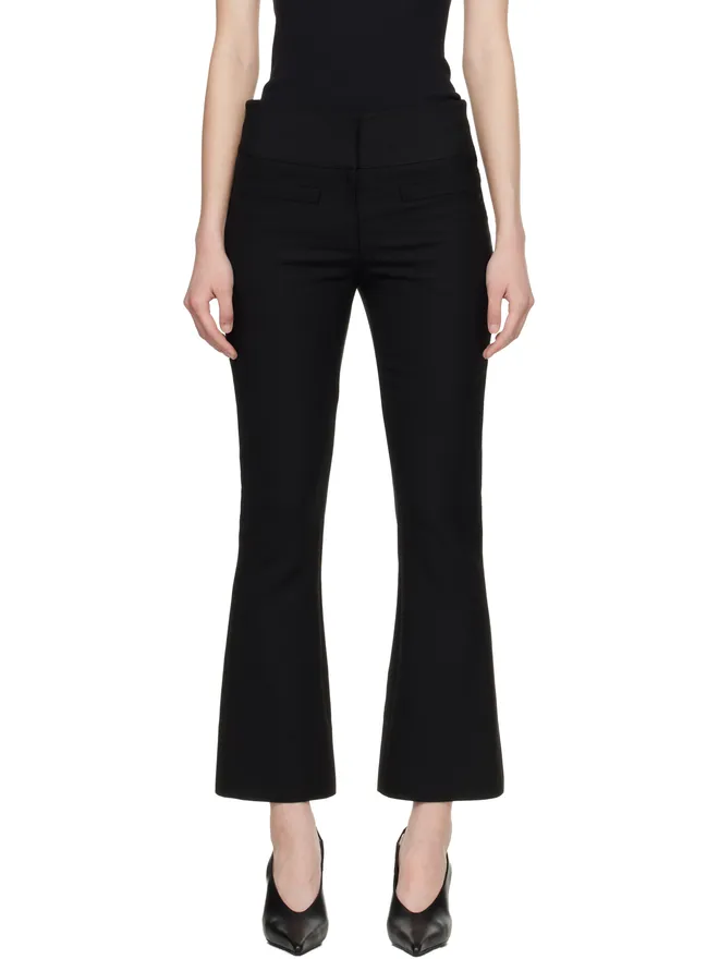 Courrèges Courrèges Heritage クロップド ブーツカット トラウザーズの商品画像