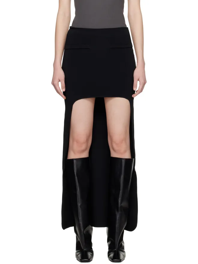 Courrèges Courrèges Circle Edged Long ニット ミディアムスカートの商品画像