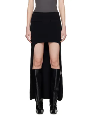 Courrèges Circle Edged Long ニット ミディアムスカート - サムネイル1
