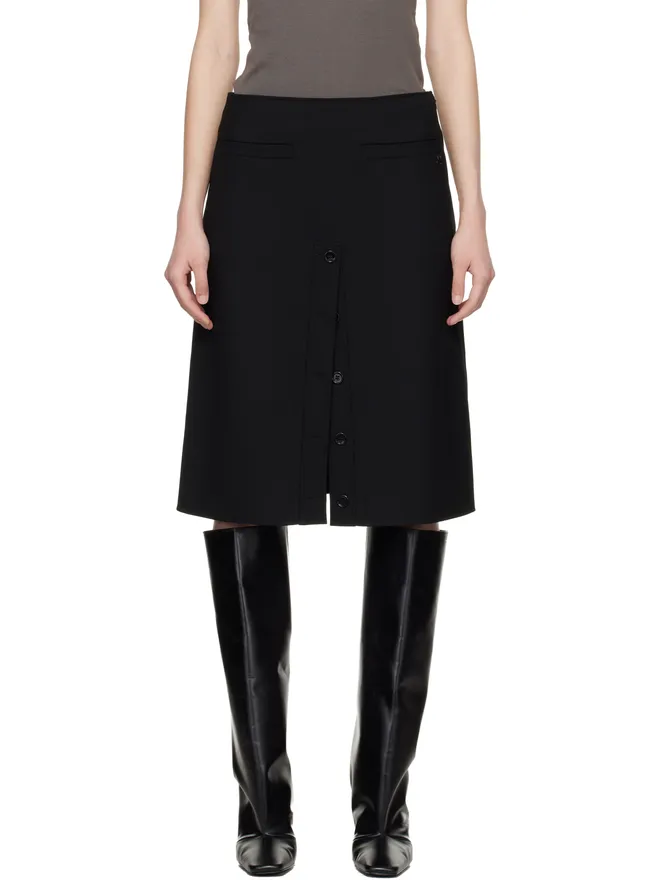 Courrèges Courrèges Buttoned ミディアムスカートの商品画像