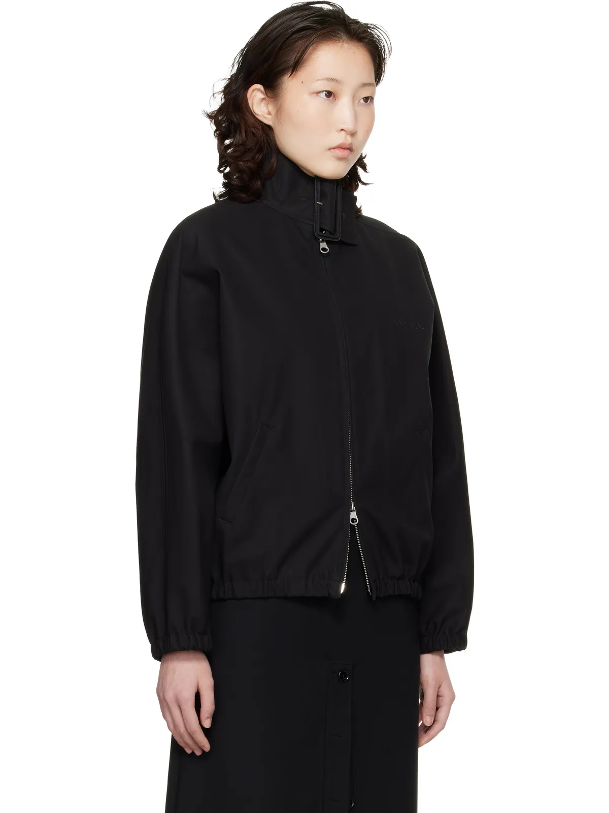 Courrèges Buckle Zipped ボンバージャケット - 画像2
