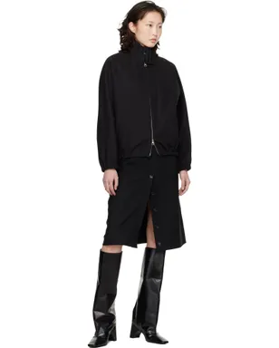 Courrèges Buckle Zipped ボンバージャケット - サムネイル4