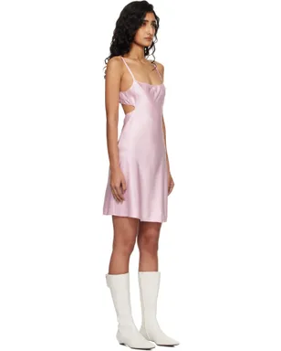 Courrèges Lingerie シルク ミニワンピース - サムネイル2