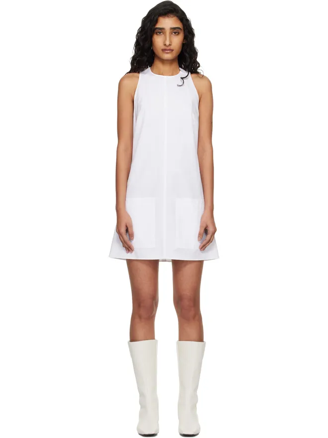 Courrèges Courrèges Heritage ノースリーブ ポプリン ミニワンピースの商品画像