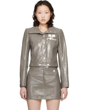 Courrèges Reedition ビニール ジャケット - サムネイル1