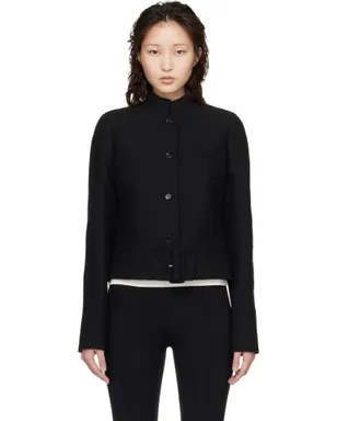 Courrèges Buckle Heritage ツイードジャケット - サムネイル1
