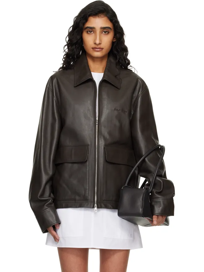 Courrèges Courrèges 2-Pocket レザージャケットの商品画像