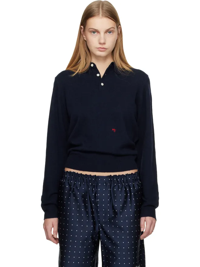 HOMMEgirls HOMMEgirls ニットポロシャツの商品画像