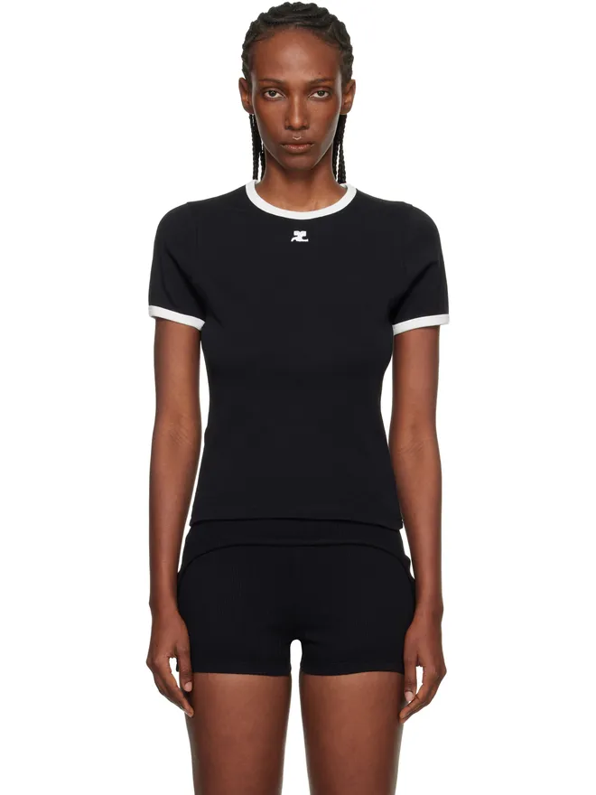 Courrèges Courrèges シグネチャ コントラスト Tシャツの商品画像