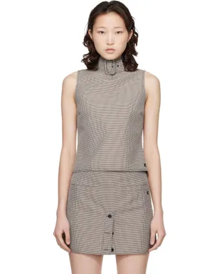 Courrèges Buckle Houndstooth トップス - サムネイル1