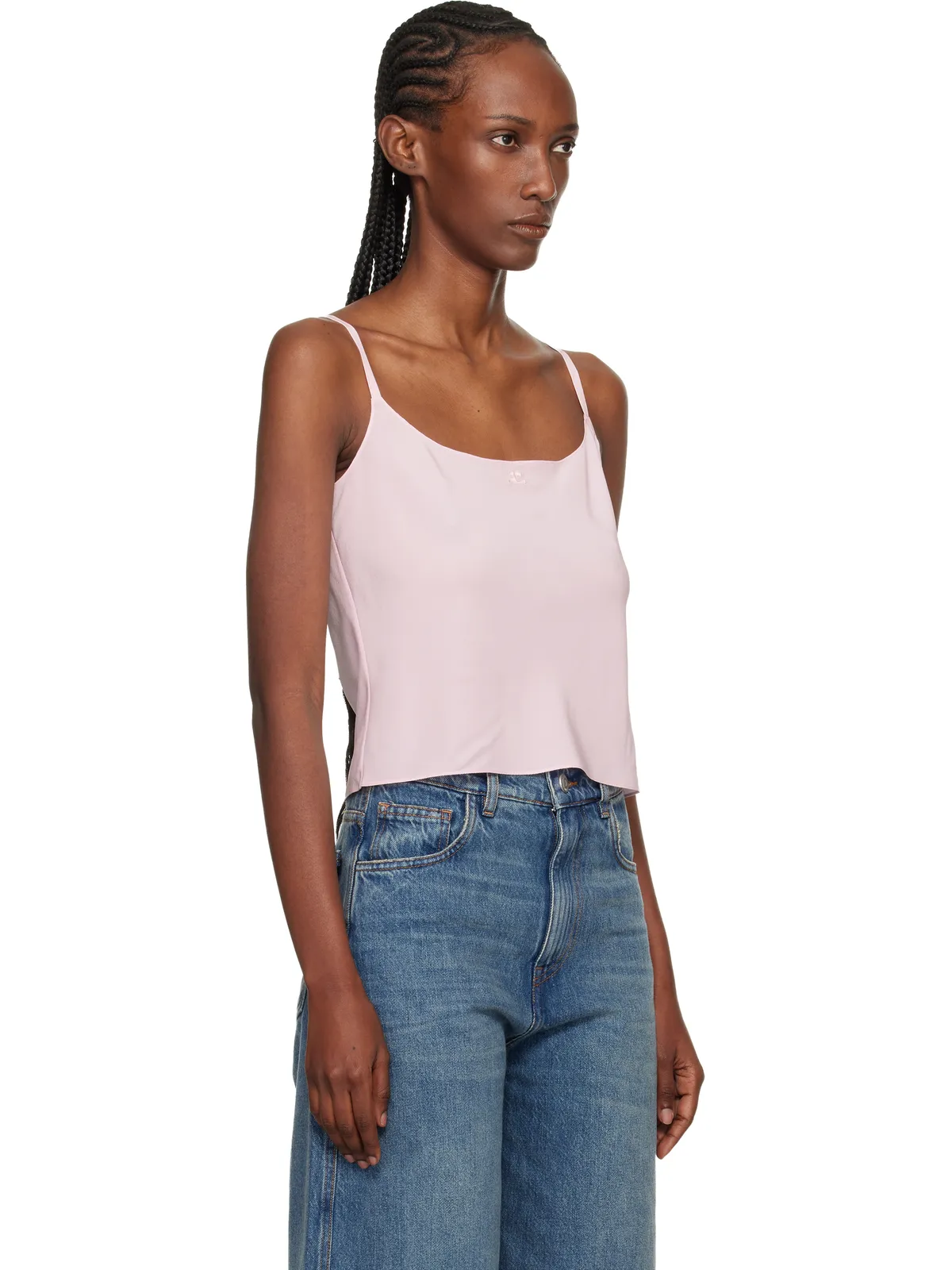 Courrèges Lingerie シルク トップス - 画像2