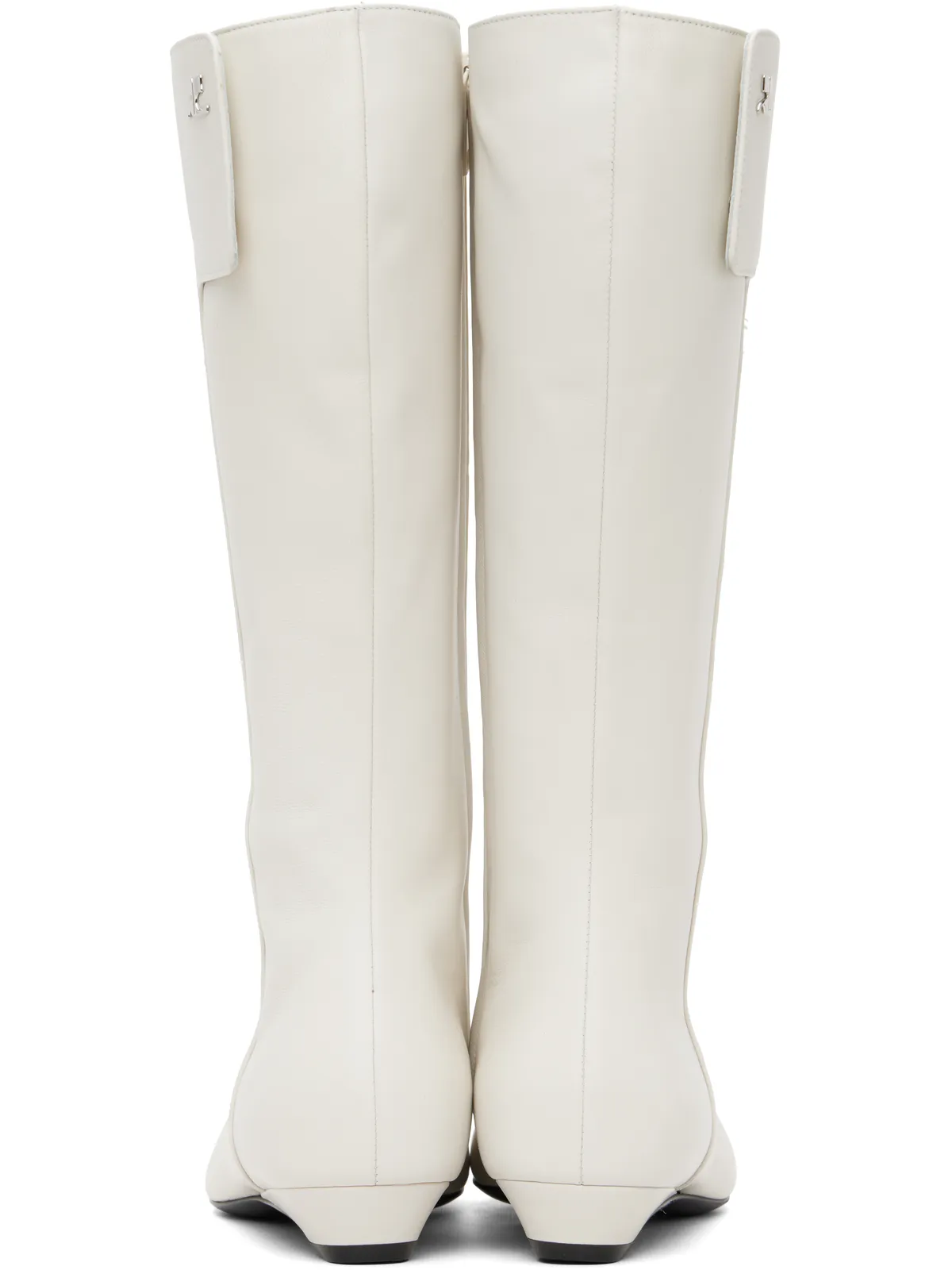 Courrèges Heritage Flat カーフハイブーツ - 画像2