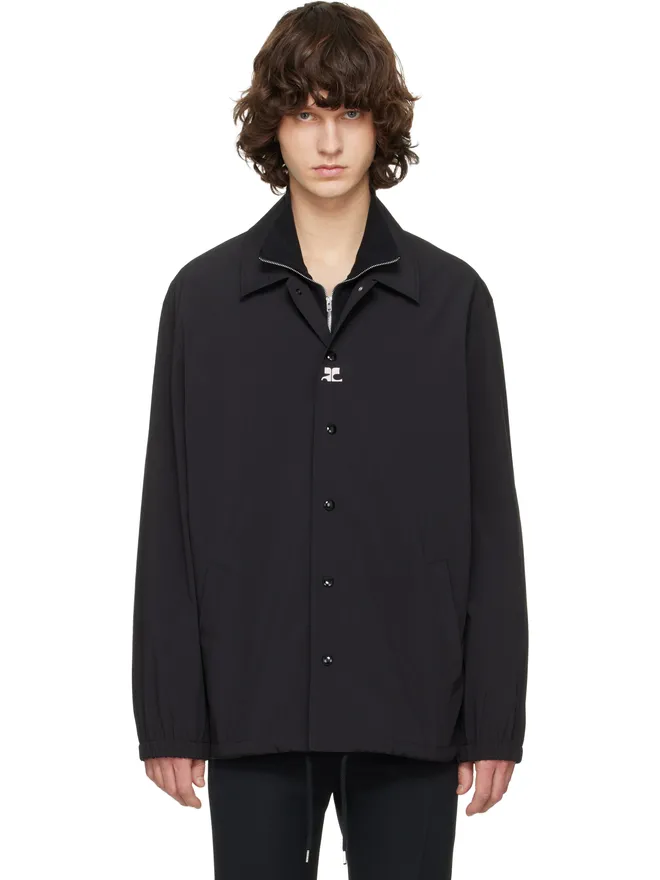 Courrèges Courrèges プリント コーチジャケットの商品画像