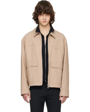 Courrèges 2-Pocket Zipped コットン ジャケット - サムネイル1