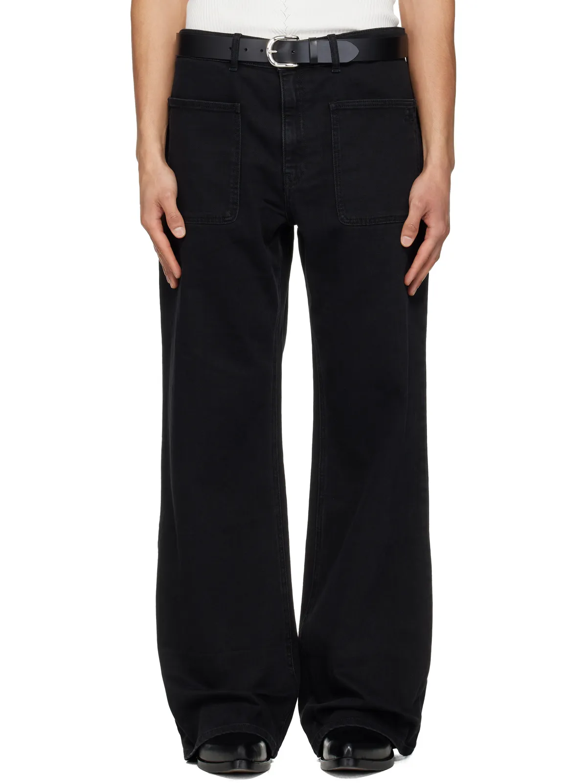 Courrèges 2-Pocket バギージーンズ - 画像1