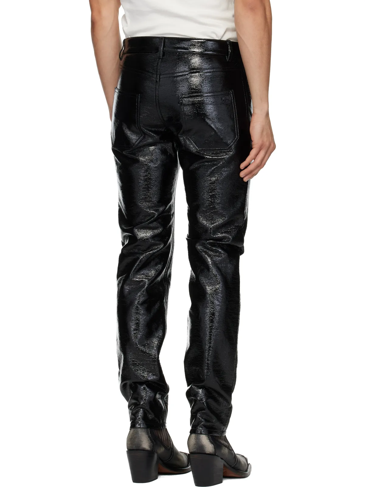 Courrèges Reedition ビニール ファイブポケット トラウザーズ - 画像3