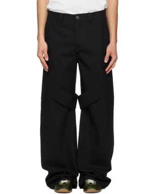 Courrèges Utility Chaps コットン トラウザーズ - サムネイル1
