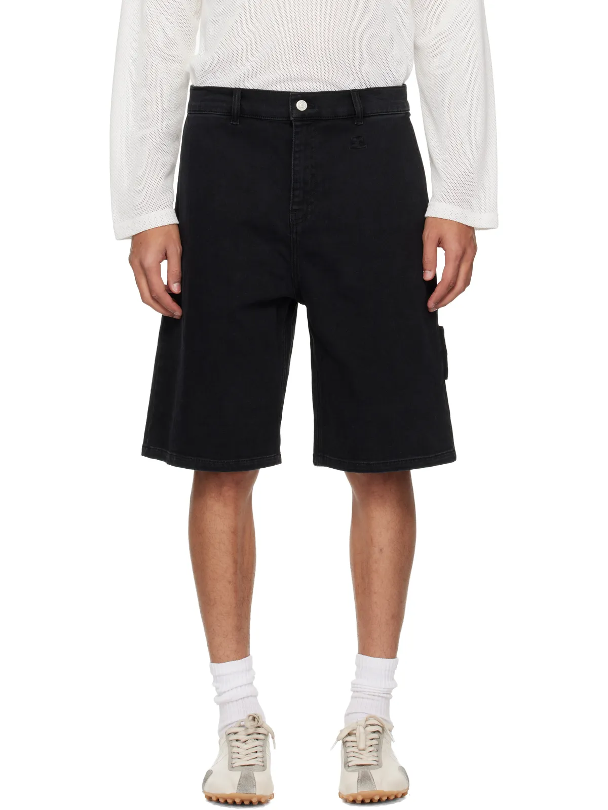 Courrèges Hammer デニムショートパンツ - 画像1
