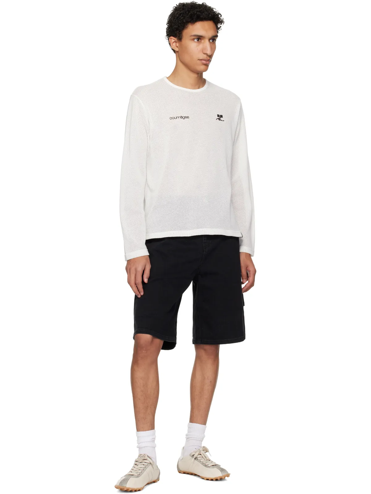 Courrèges Hammer デニムショートパンツ - 画像4