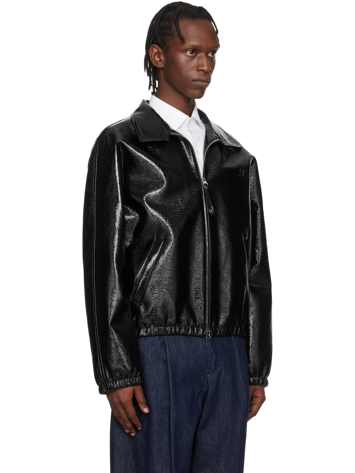 Courrèges Vinyl Zipped ボンバージャケット - 画像2