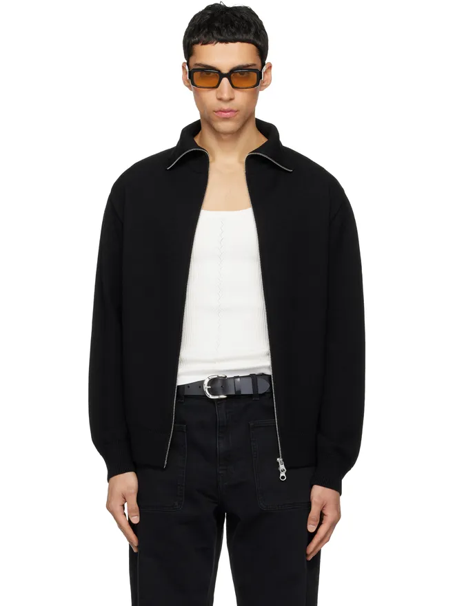 Courrèges Courrèges ウール ジップアップカーディガンの商品画像